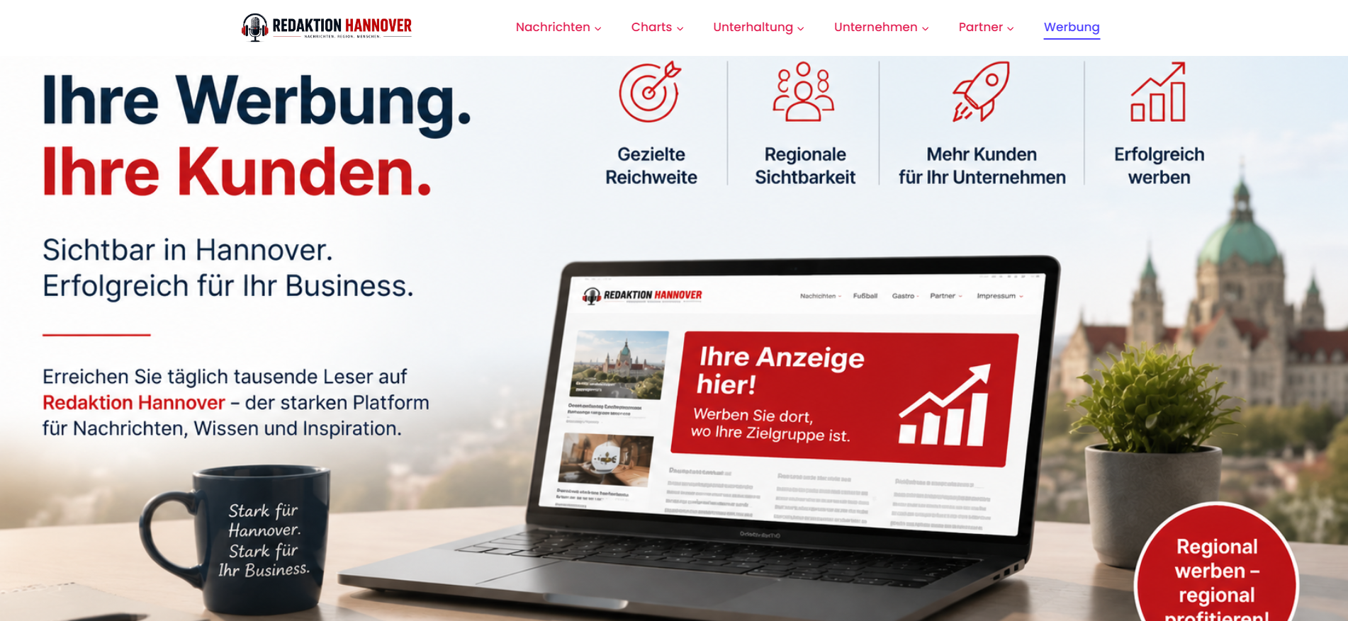 Visitenkarte Redaktion Hannover
