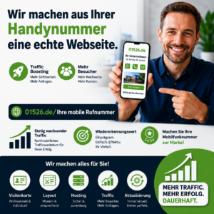 Mobilrufnummer mehr Reichweite